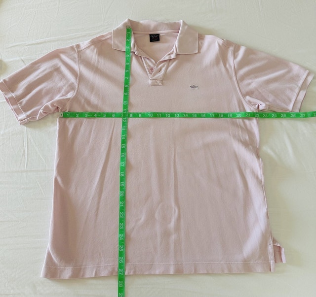 Paul Shark Designer Polo Shirt - Made in Italy - Size L