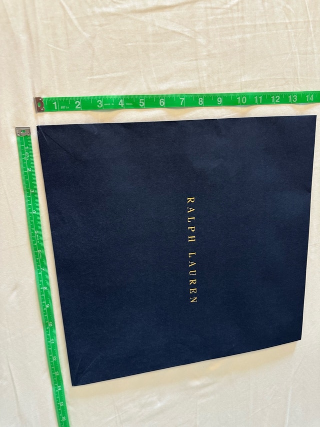Ralph Lauren Gift Box - Navy Blue w/ Gold - photo 3