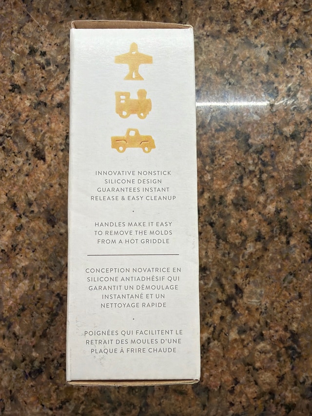 Williams Sonoma Pancake Molds - Train, Truck, Airplane Shapes - photo 3