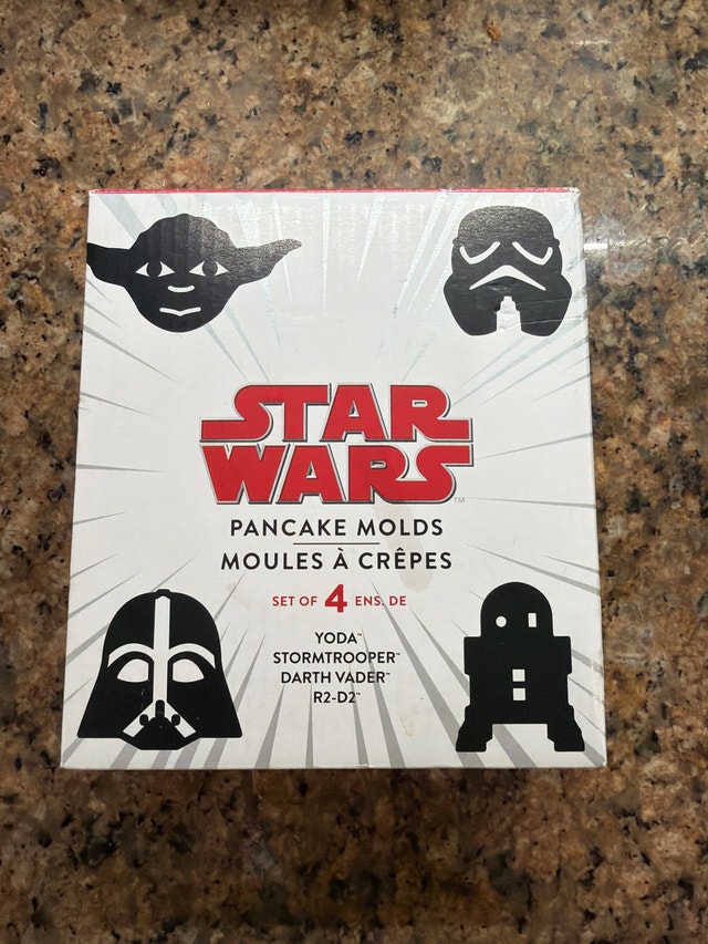 Williams Sonoma Star Wars Pancake Molds (Set of 4)