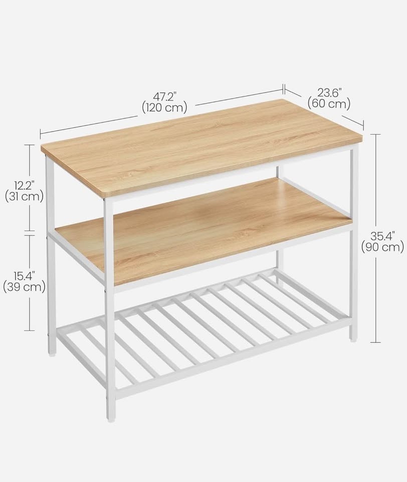 Vasagle Kitchen Island - photo 2