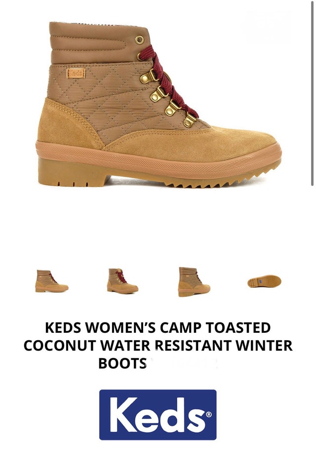 KEDS Women's Camp WINTER Boots - Size 8 - Brand New - photo 5
