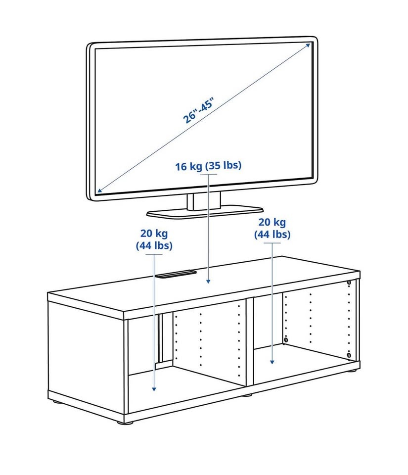 Besta Ikea TV Stand - photo 2