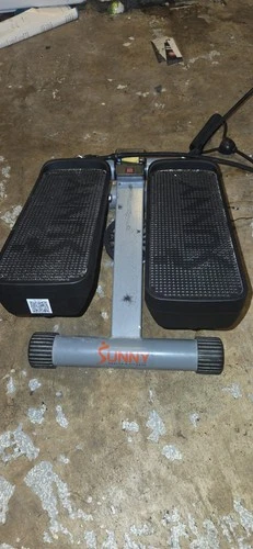 Sunny Health Fitness Mini Stepper w/ LCD, Bands