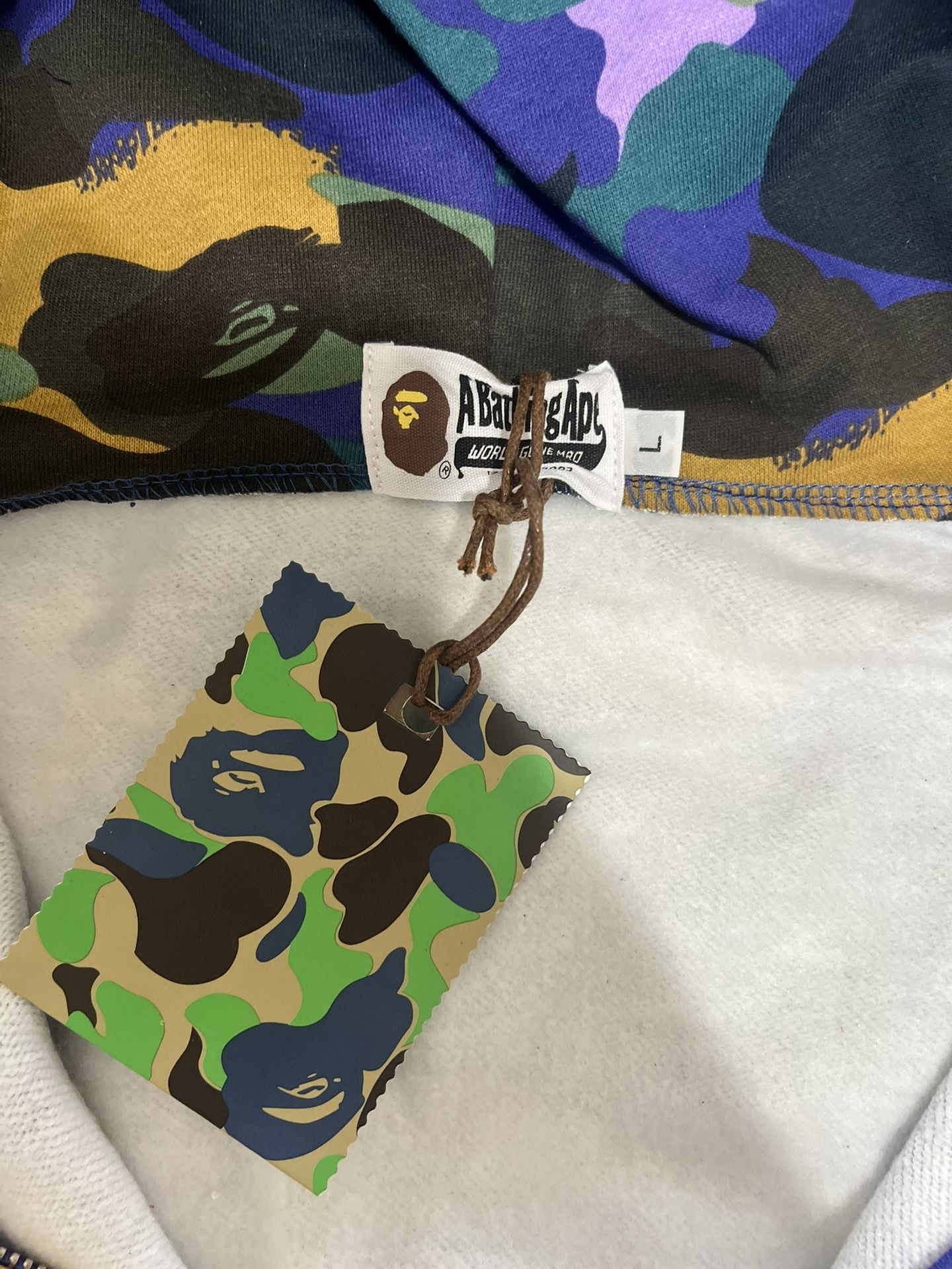 Bape Heron Preston Hoodie Size L - photo 4