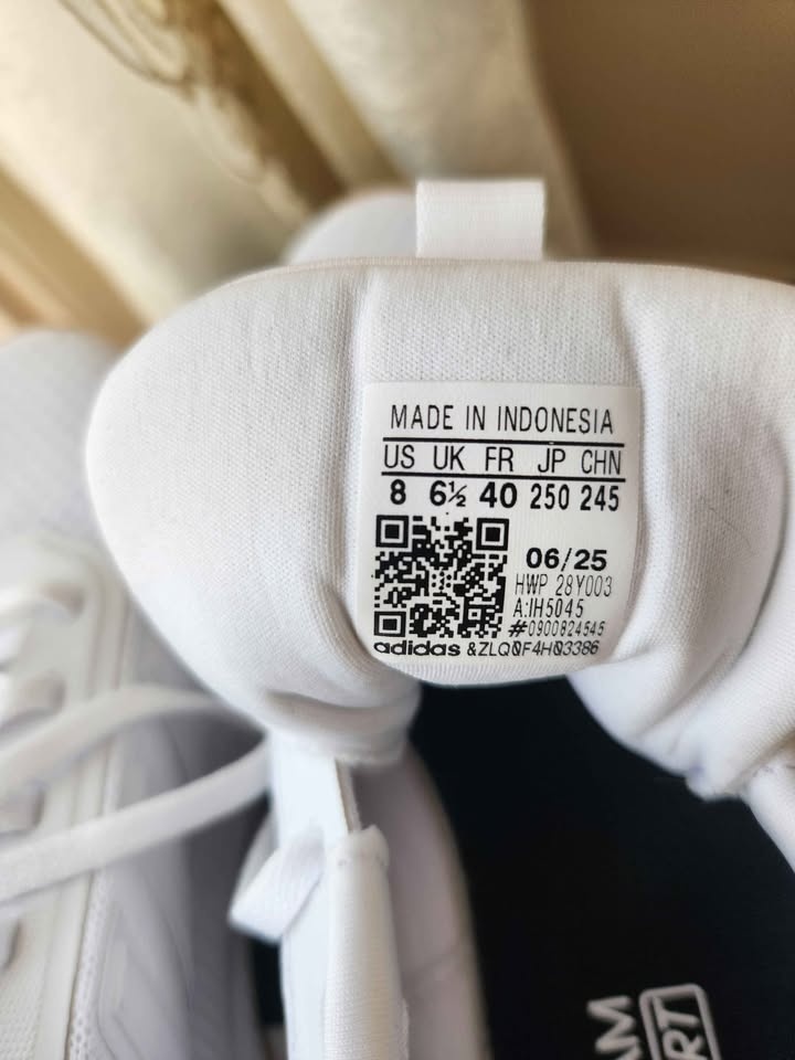 Adidas Sneakers Women 8 9 White Running Shoes - photo 5