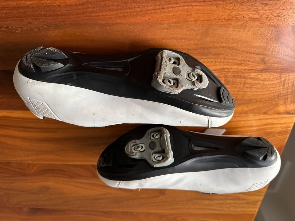 Dhb Troika Road Cycling Shoes - Look Keo Cleats - White - Sz 43 - photo 3