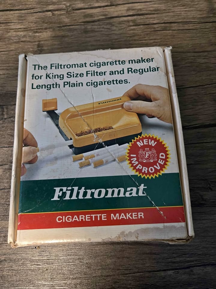 VINTAGE Filfromat Cigarette Maker for King Size Filter and Regul