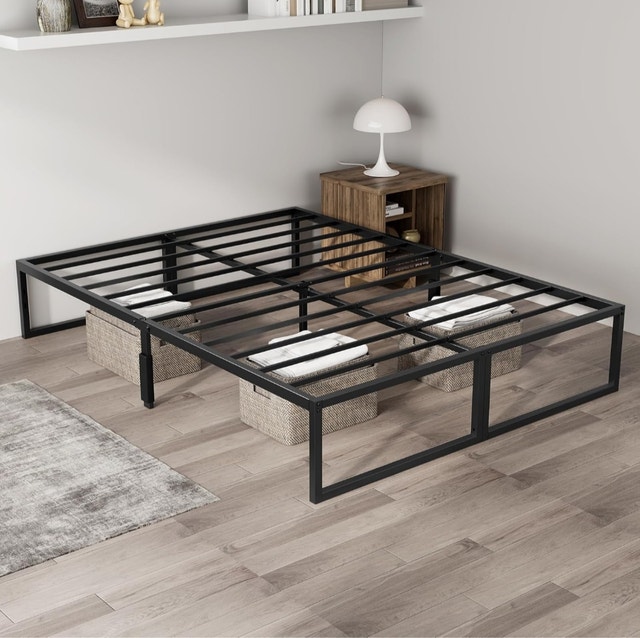 Double Platform Bedframe - Metal