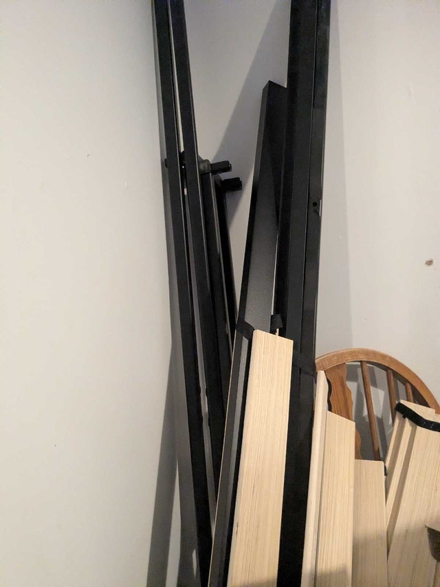 Double Platform Bedframe - Metal - photo 2
