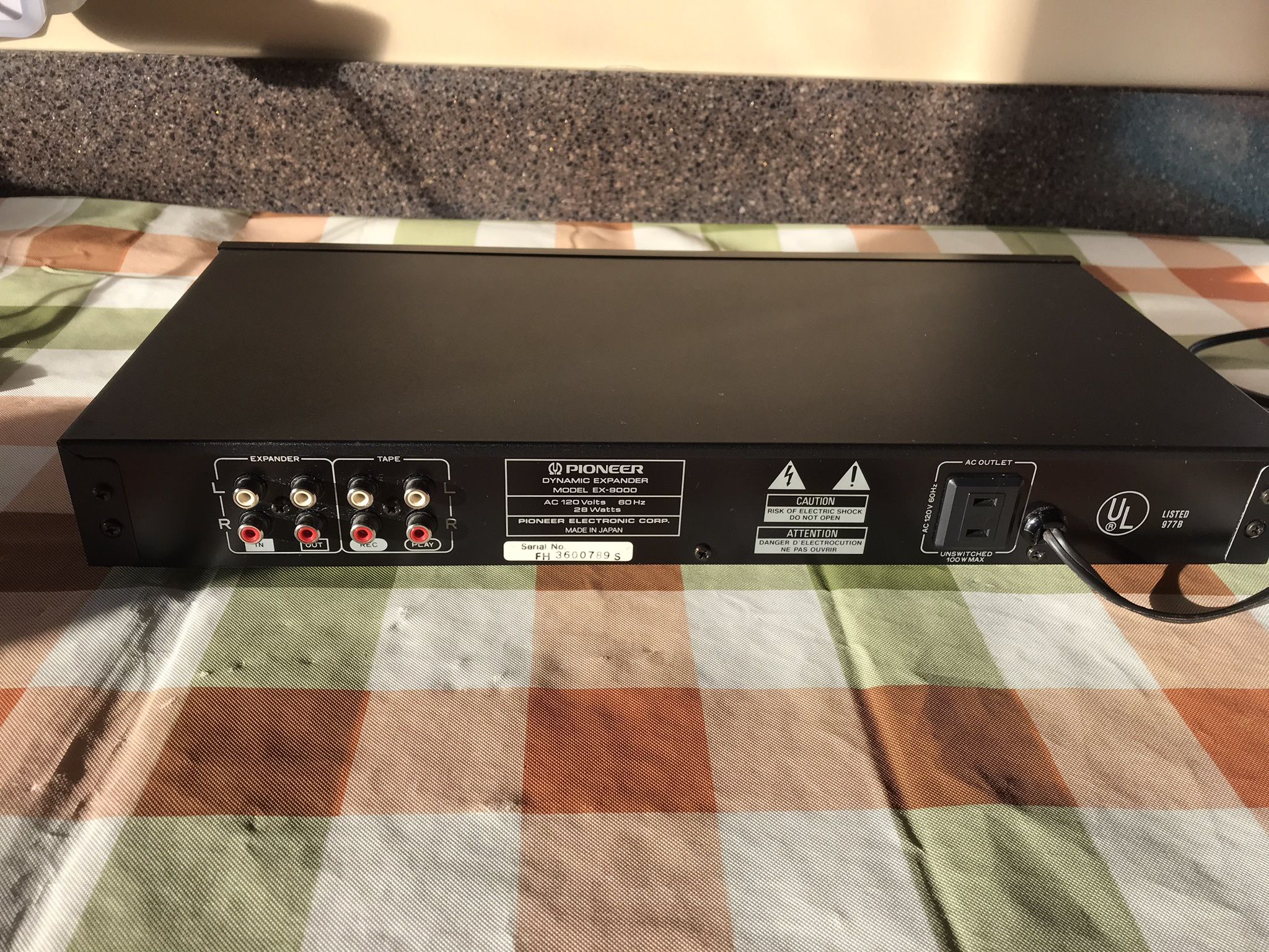 PIONEER EX-9000 VINTAGE DYNAMIC RANGE EXPANDER - photo 3