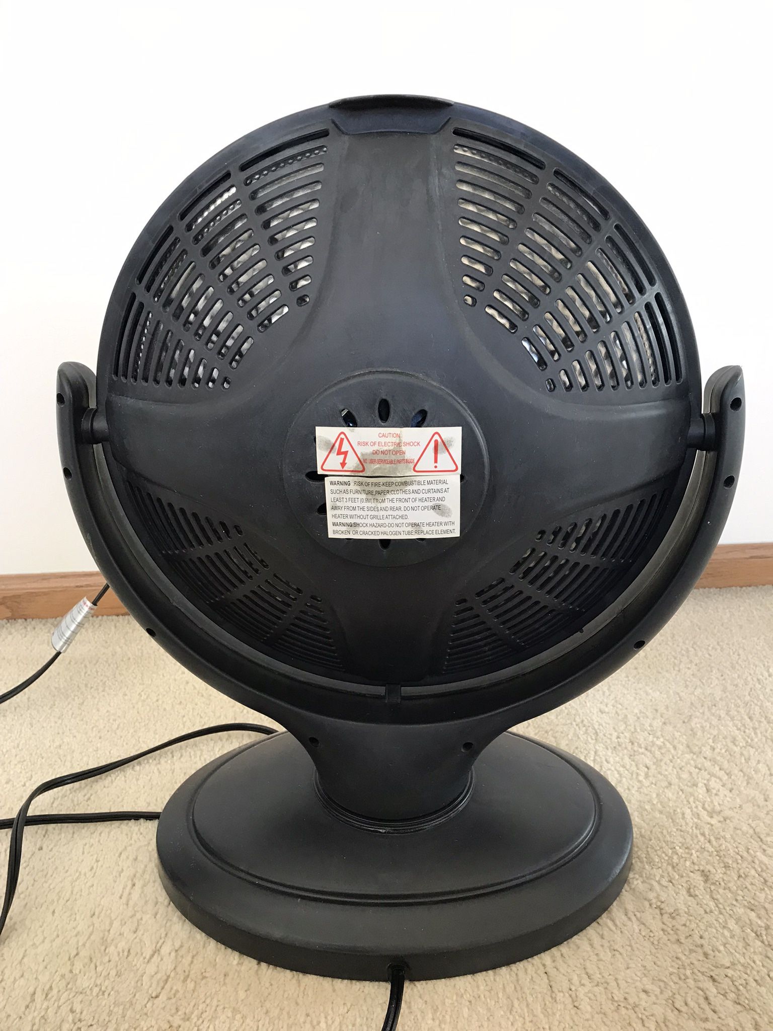 Soleil LH-918 Oscillating Halogen Heater - photo 4