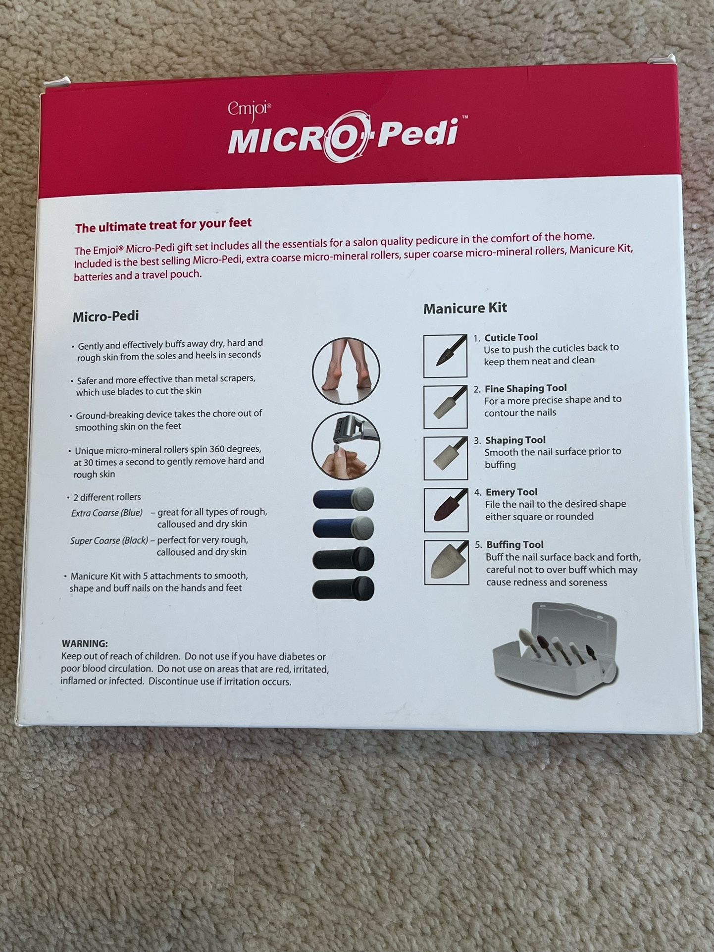 Emjoi Micro-Pedi Callus Remover - photo 4