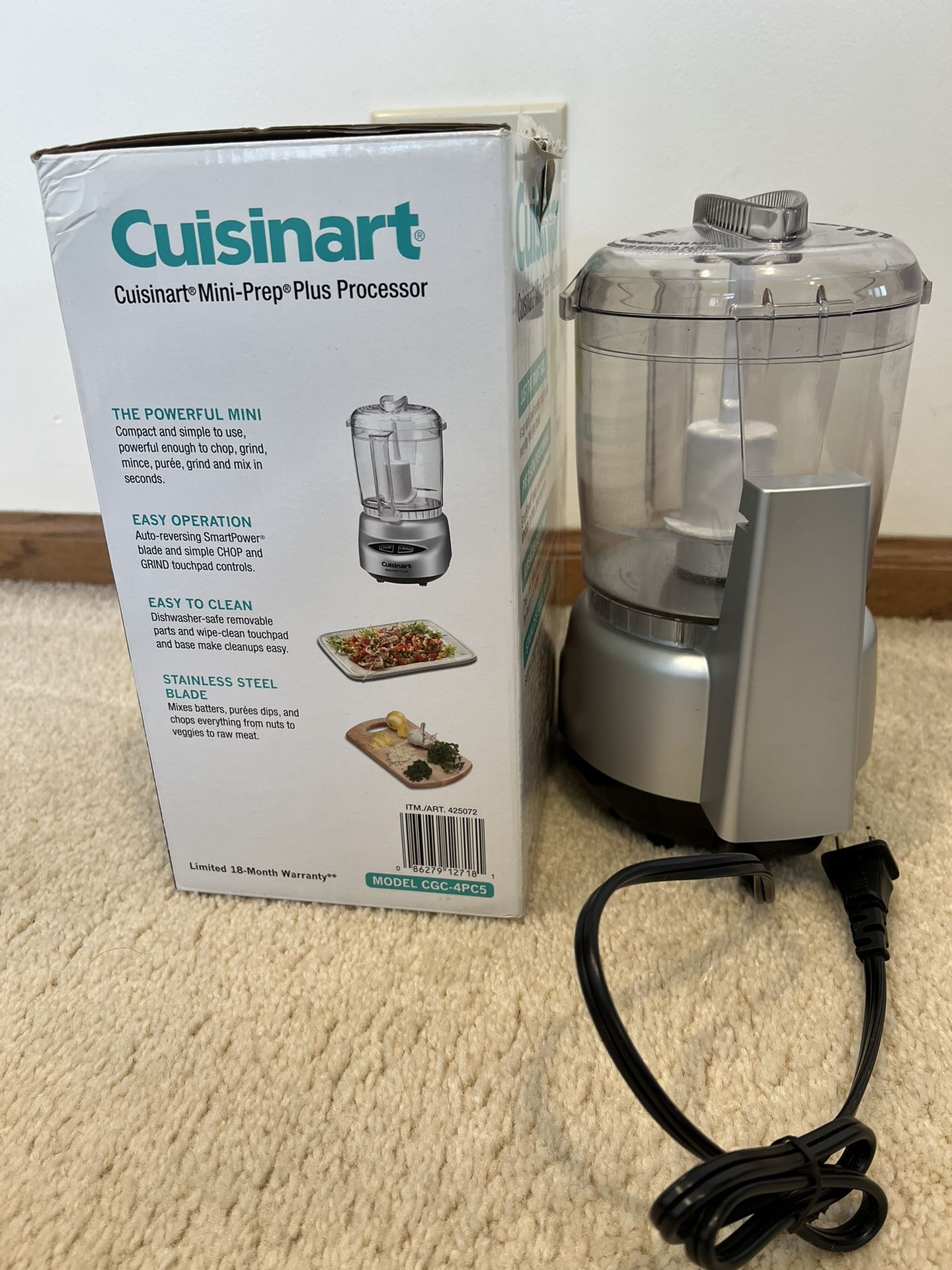 CUISINART MINI PREP PLUS PROCESSOR - photo 3