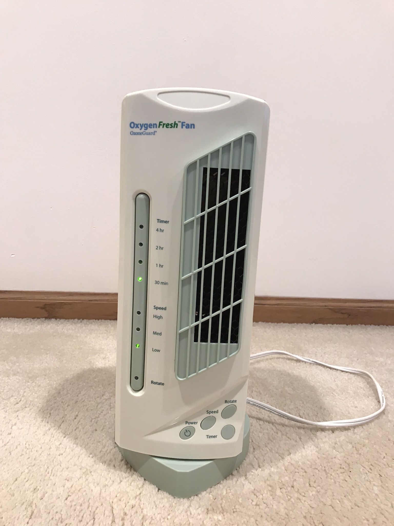 Sharper Image Oxygen Fresh Fan