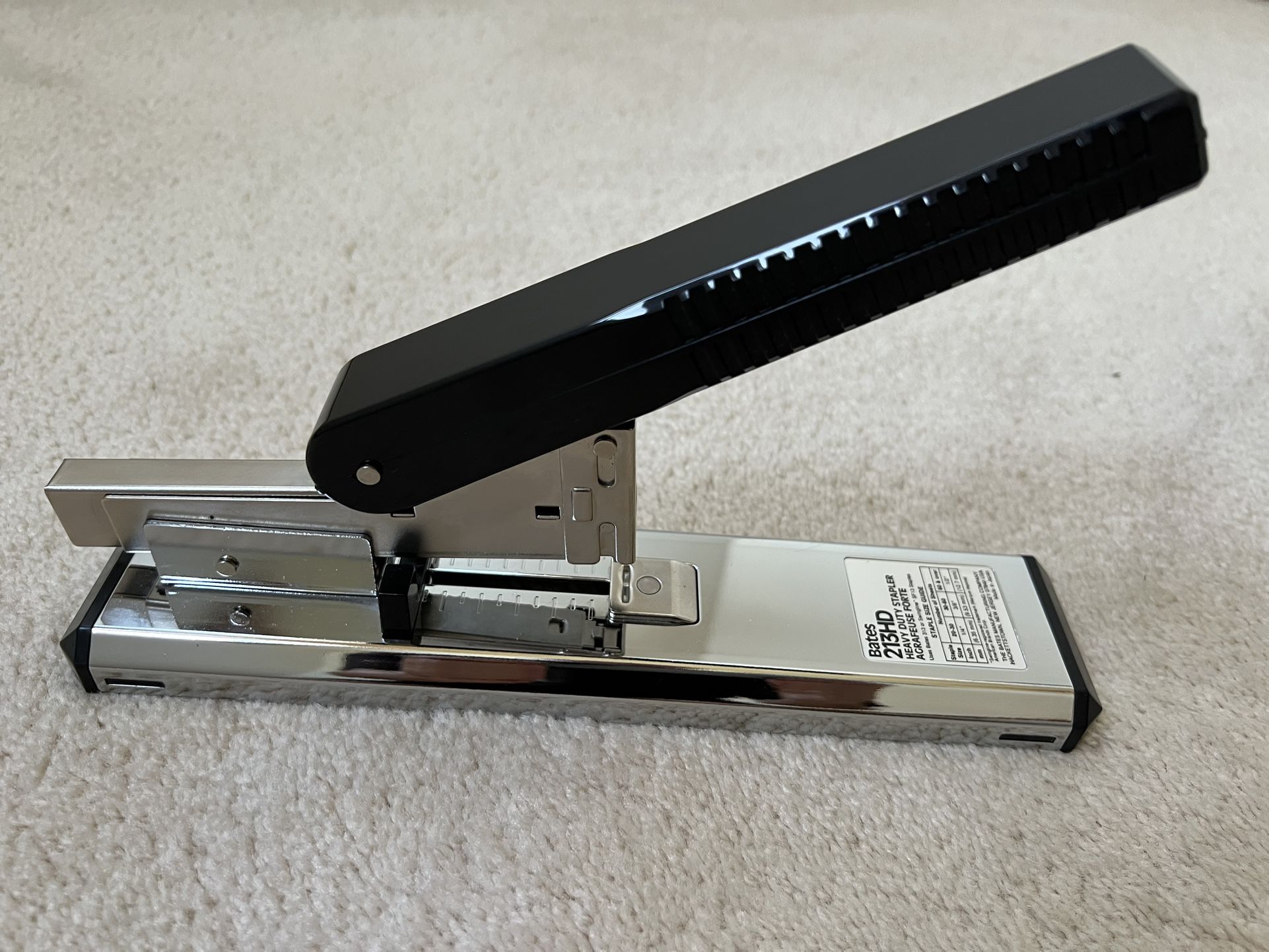 BATES 213HD Heavy Duty Stapler