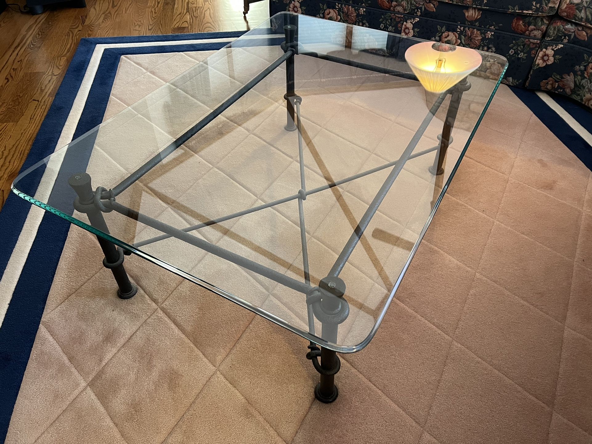 Rectangular Glass Coffee Table - Ethan Allen