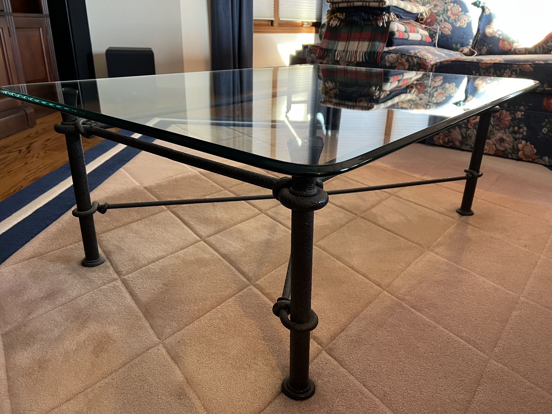 Rectangular Glass Coffee Table - Ethan Allen - photo 2