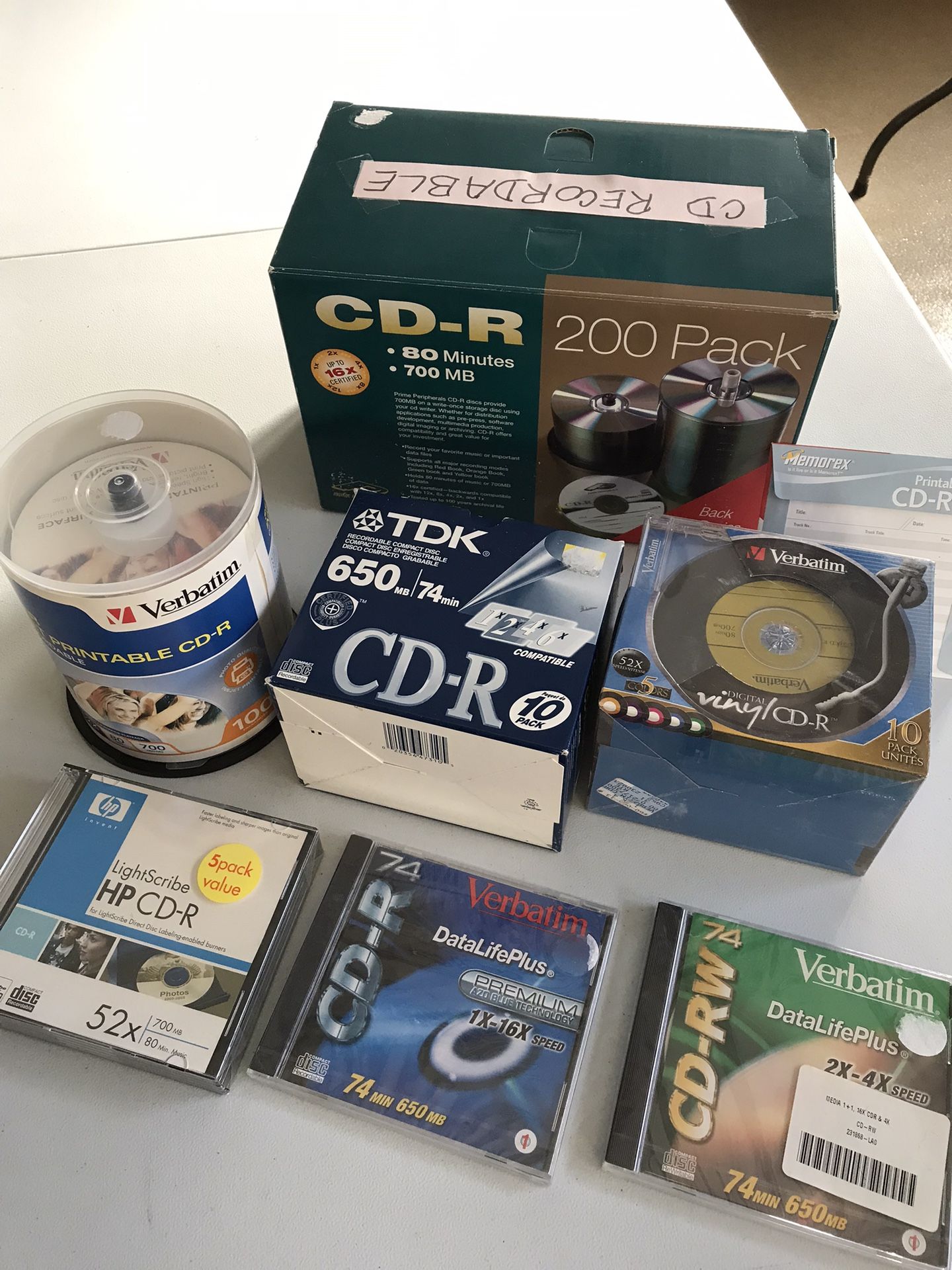 300 Recordable CD Discs