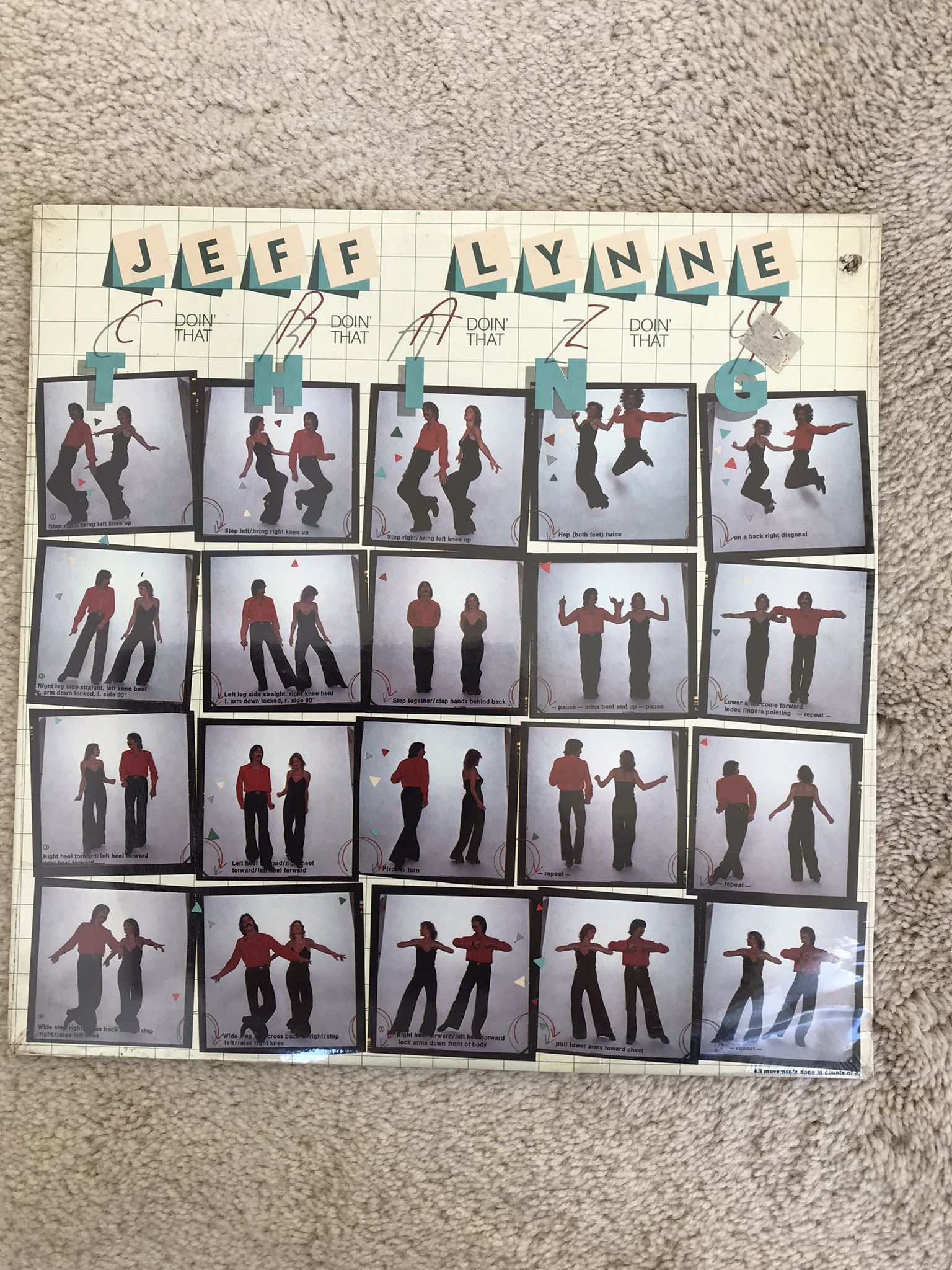 ATTN: JEFF LYNNE (ELO) FANS - 12" VINYL SINGLES LP