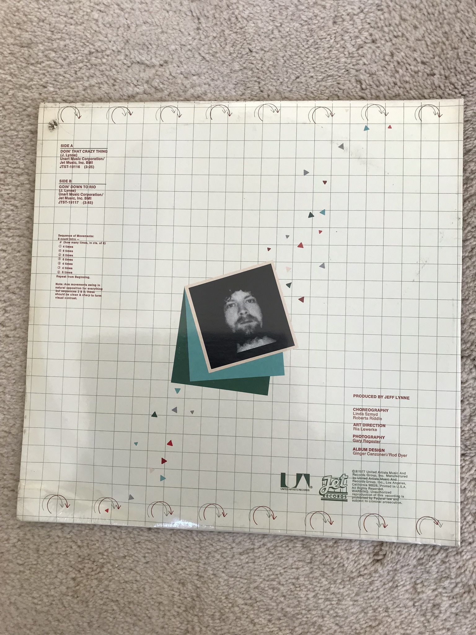 ATTN: JEFF LYNNE (ELO) FANS - 12" VINYL SINGLES LP - photo 2