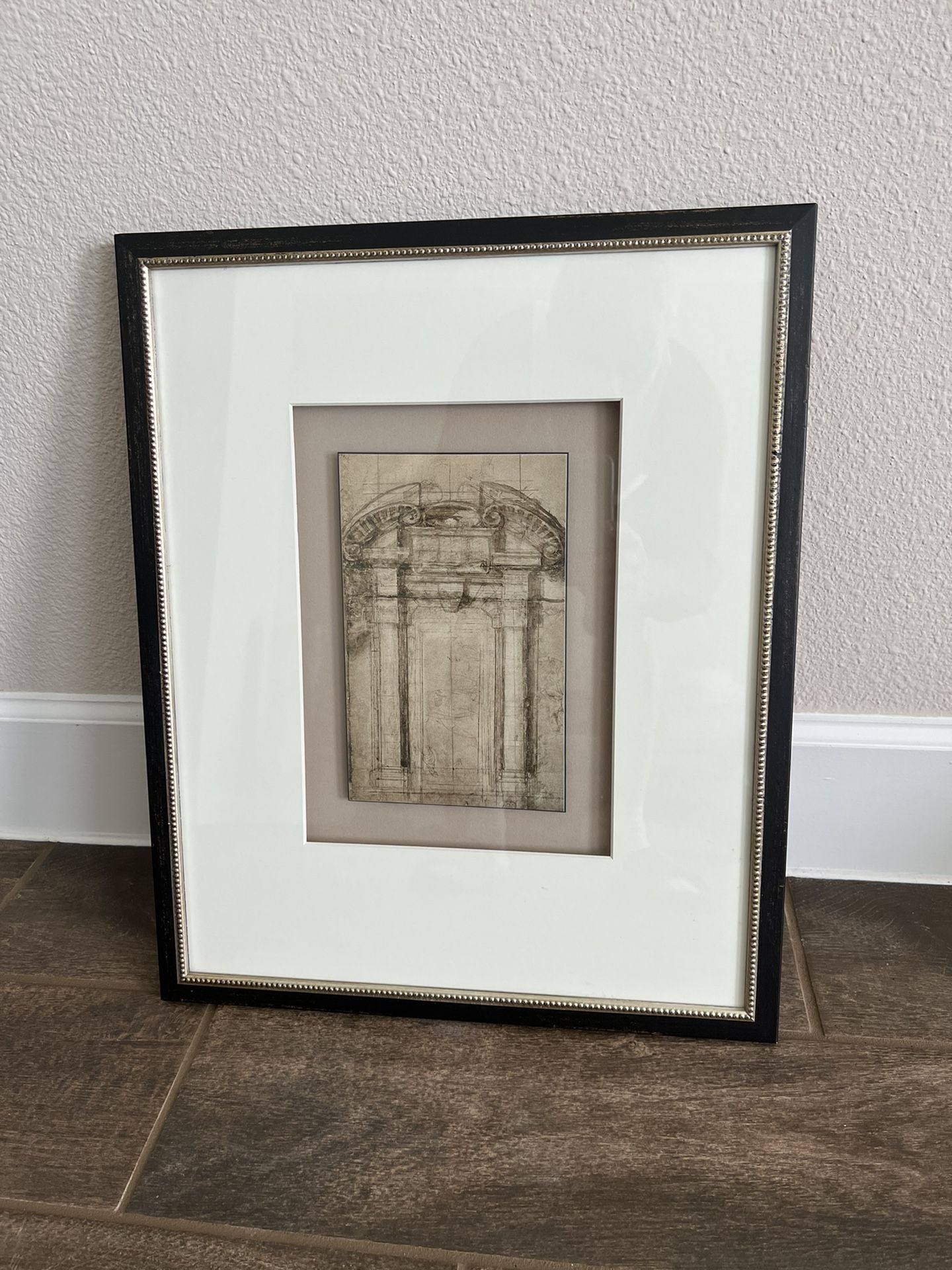 Original Art: "UNA PORTA CONE" - 16x20" Framed