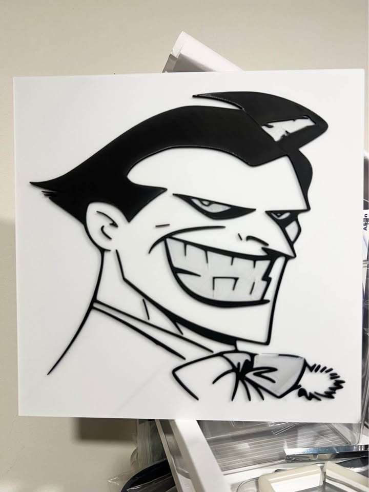 The Joker Animated Series 3D Wall Sign - photo 2