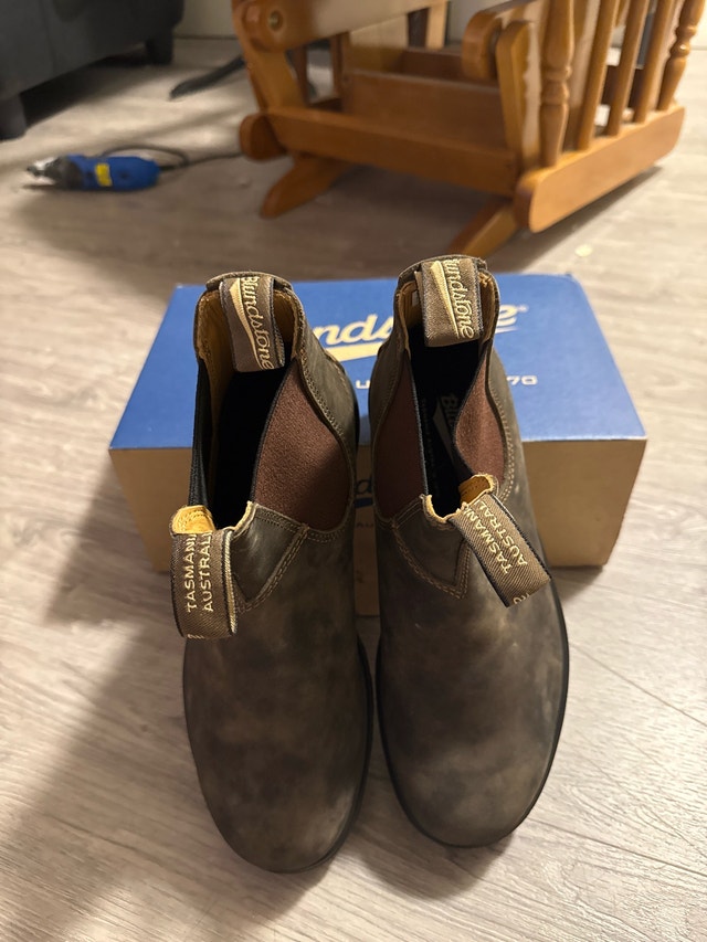 Men's Blundstone Rustic Brown Chelsea Boots - Size 8 AUS / 10.5- - photo 2