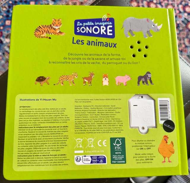 Brand New French Talking Kids Book - photo 4