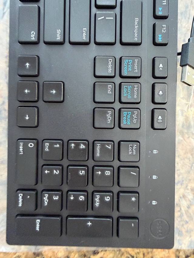 Brand New Dell USB Keyboard - photo 5