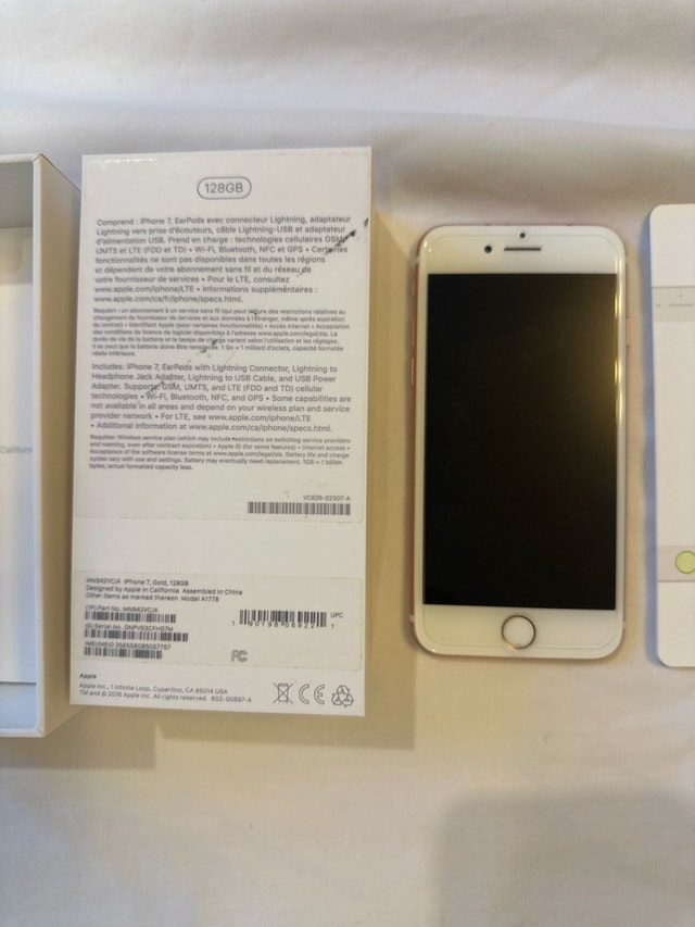 iPhone 128GB Gold - Like New - photo 2