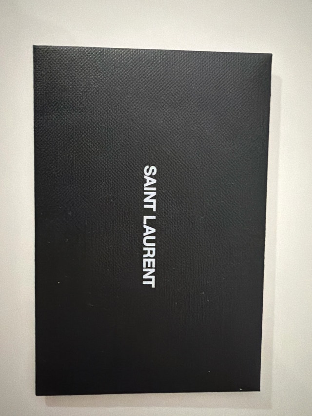 Brand New YSL Yves Saint Laurent Boutique Receipt Envelope