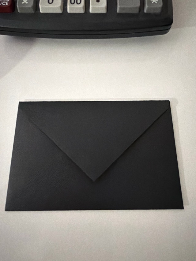 Brand New YSL Yves Saint Laurent Boutique Receipt Envelope - photo 2