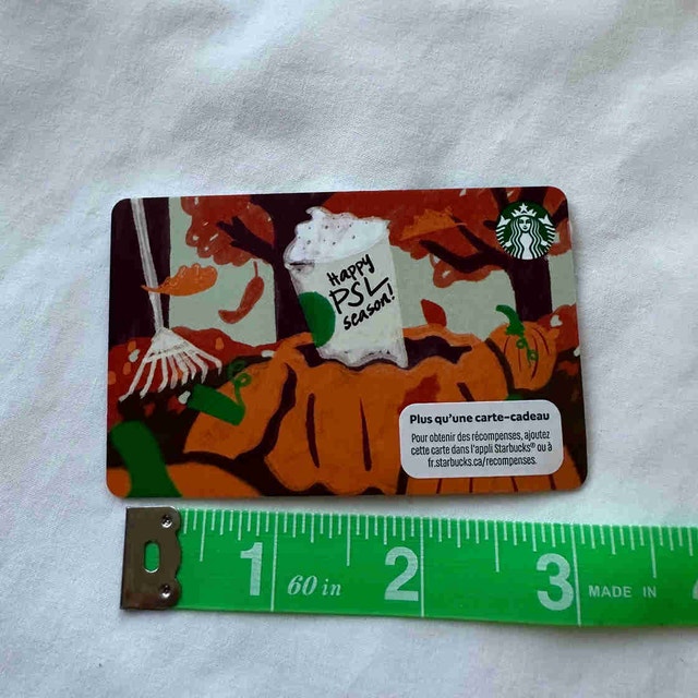 Starbucks Gift Card - Pumpkin Spice Latte Design