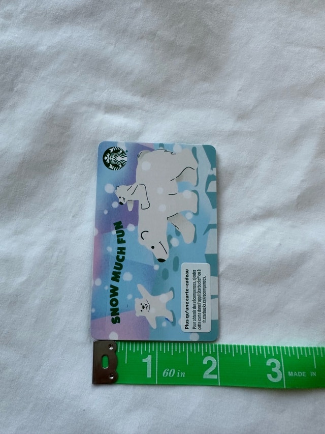 Starbucks Gift Card - New & Unregistered - photo 3