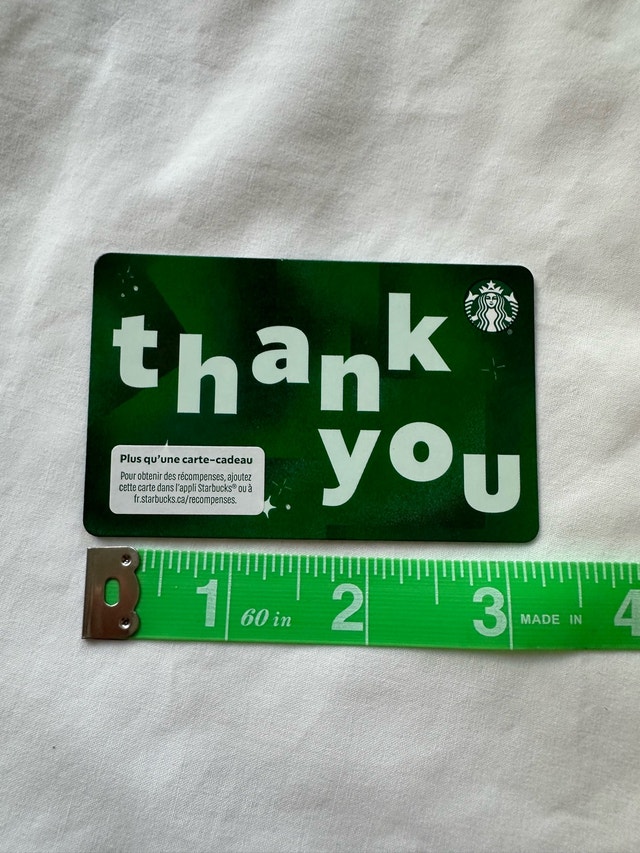 Starbucks Gift Card - $25 CAD - Brand New