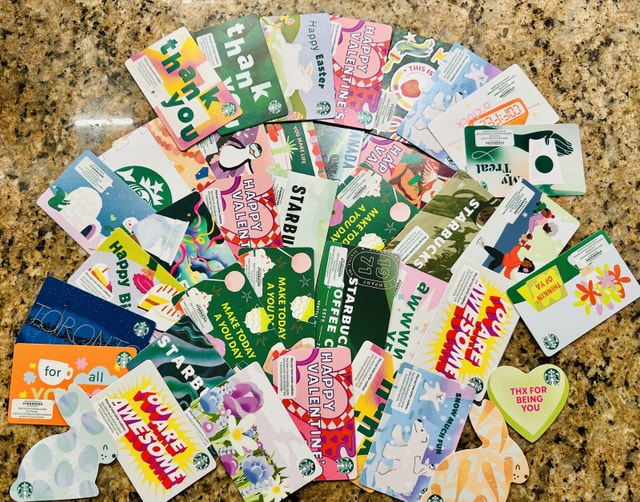 Rare 2020 Starbucks Gift Card Collection - Fox Design - photo 5