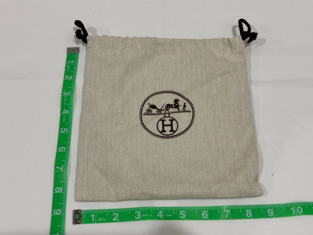 Hermes Paris brand new duster dust bag for wallet purse bag