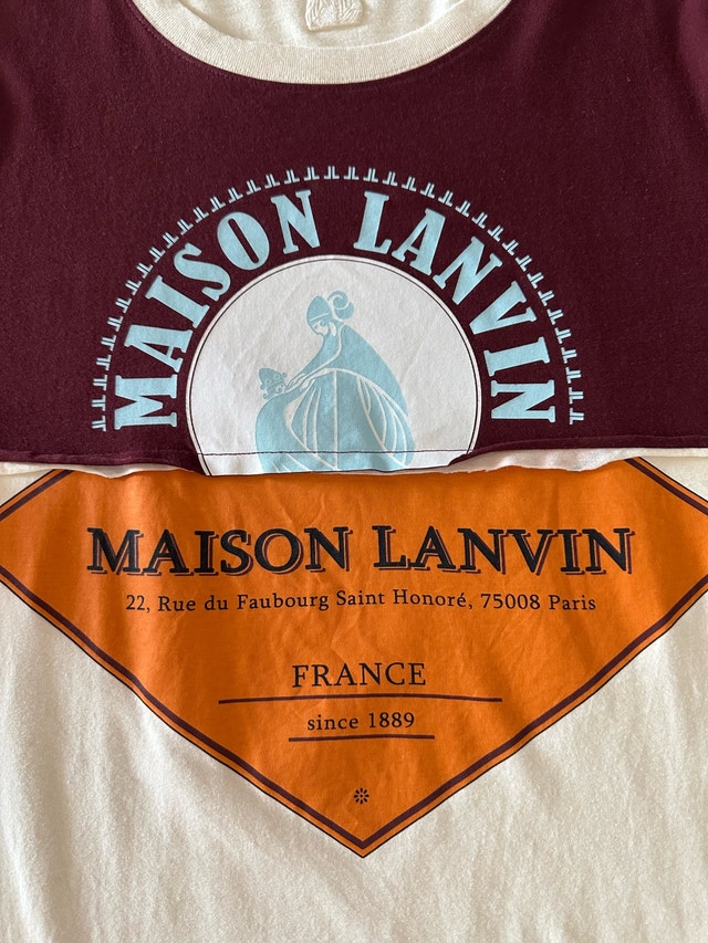 Lanvin Paris like new designer T Shirt - photo 3