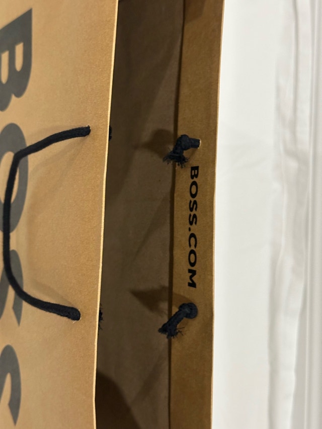 Hugo Boss Boutique Paper Shopping Gift Bag - New - photo 3