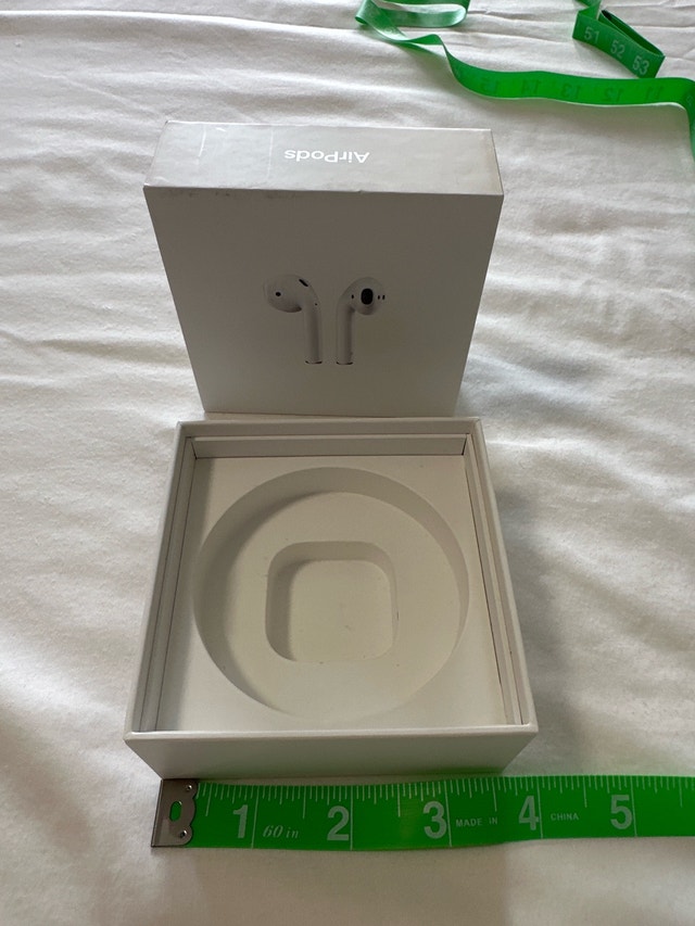 Genuine Empty Box for Apple AirPods with Charging Case - photo 5