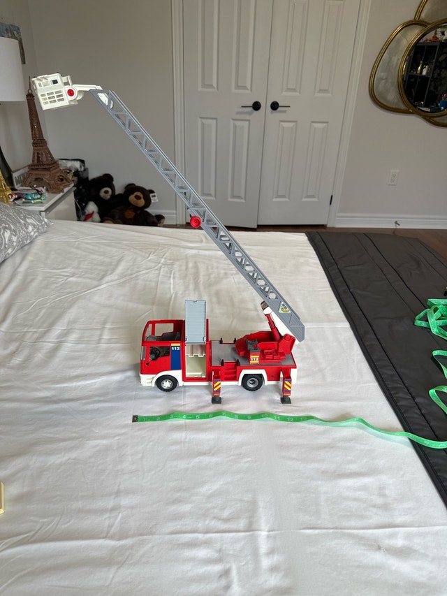Playmobil Genuine Preowned Toy Fire Truck - photo 4