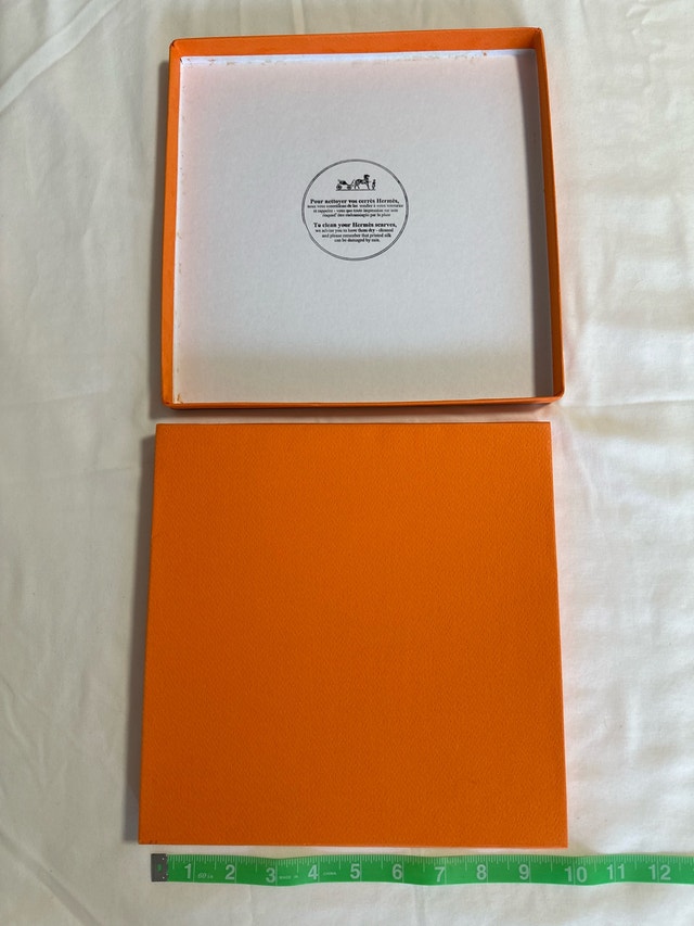 Hermes Boutique Authentic Genuine Gift Box - photo 5