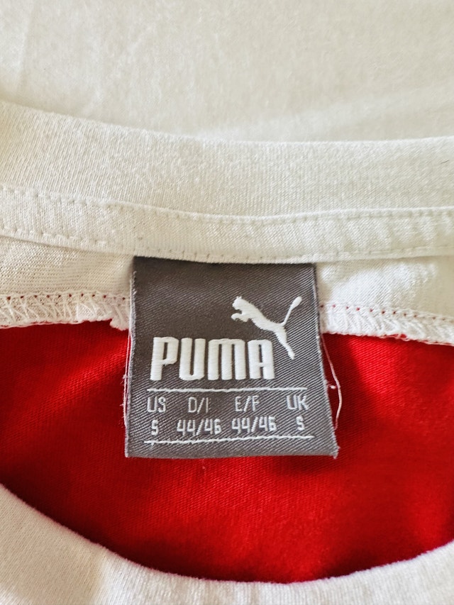 Designer Vintage Puma Ferrari Collab T-Shirt - photo 2