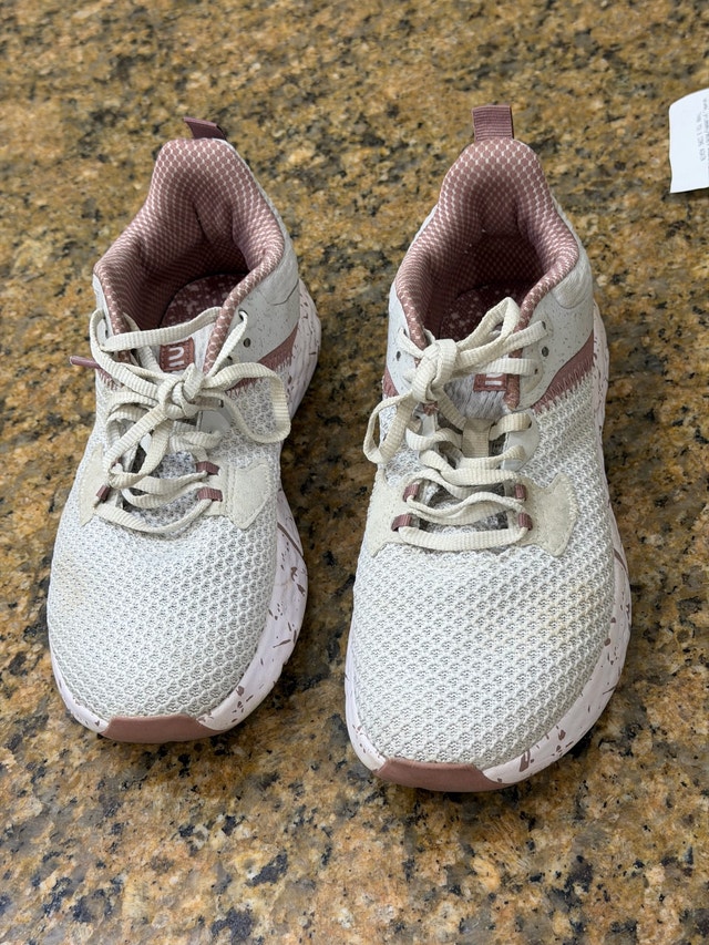 Decathlon Domyos Women's Purple Fitness Shoes 520 Sneakers - Siz