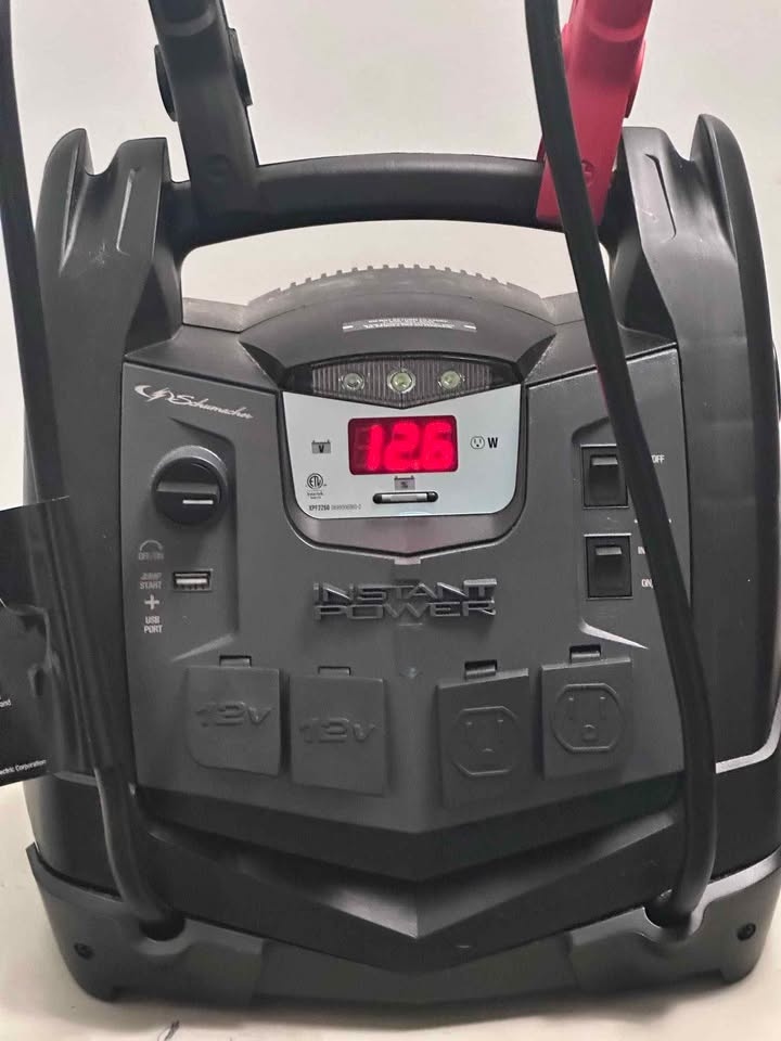 Schumacher Instant Power XPF2260 Power Station w/ Booster Cables - photo 2