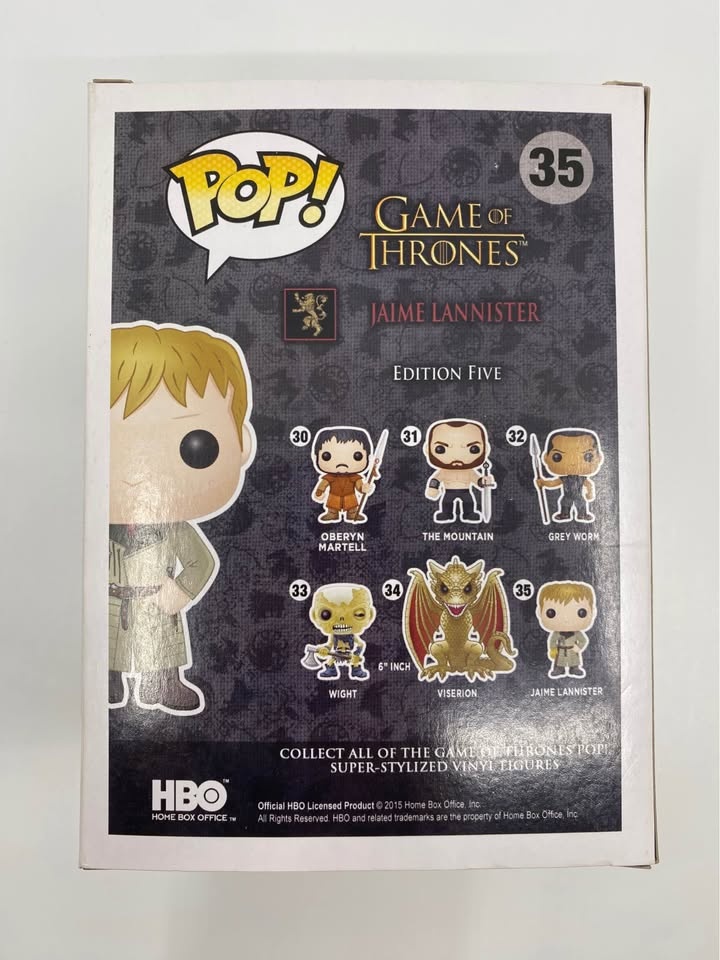 Funko Pop Game of Thrones Jamie Lannister #35 - photo 3