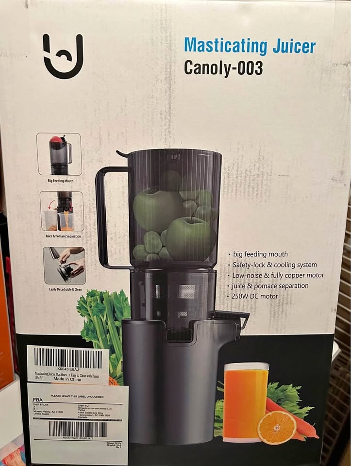 Masticating Juicer Canoly 003