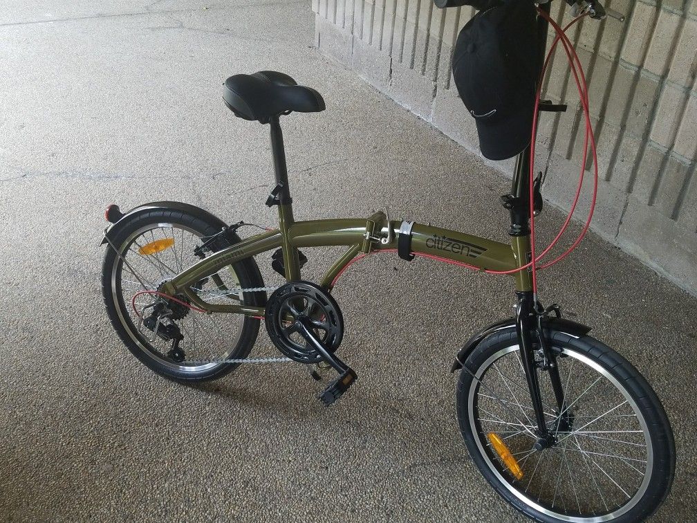 Miami Green Citizen Bike 20" 6 Speed Folding Bike - photo 2