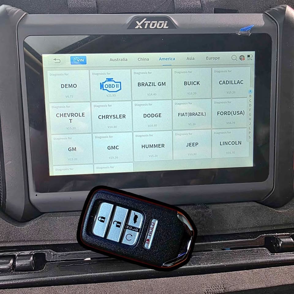 Honda Smart Key Fob (433 MHz) - Chicago Setup
